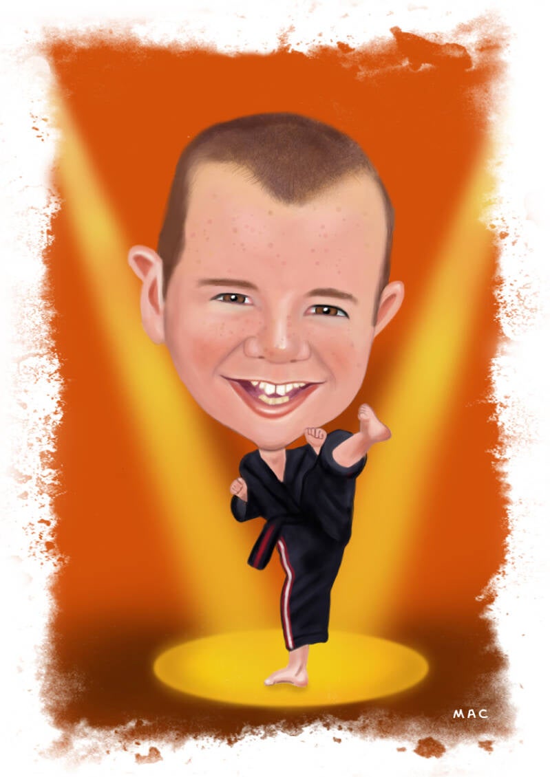 Fun Child Caricature