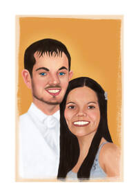 Couple Caricature