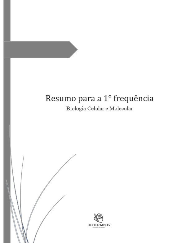 Resumo para a 1° frequência