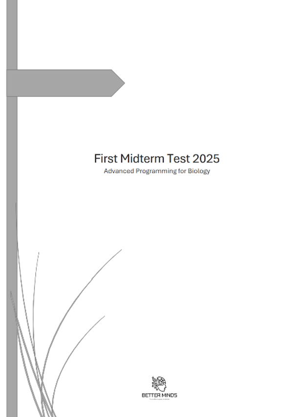 First Midterm Test 2025