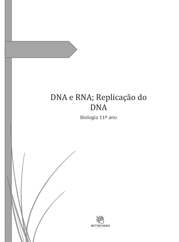 1-DNA e RNA ; Replicação do DNA