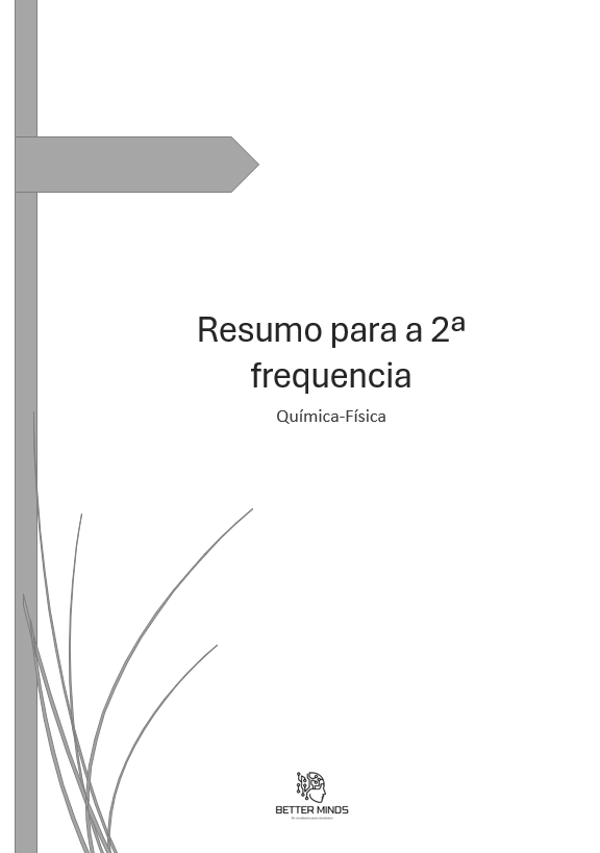 Resumo para a 2ª frequencia de Química-Física