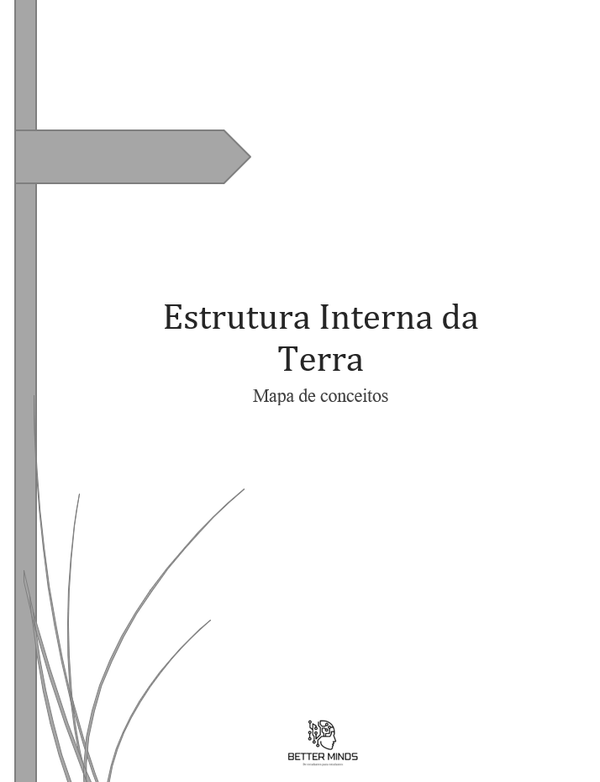 Estrutura Interna da Terra- Mapas de Conceitos, Geologia 10º ano