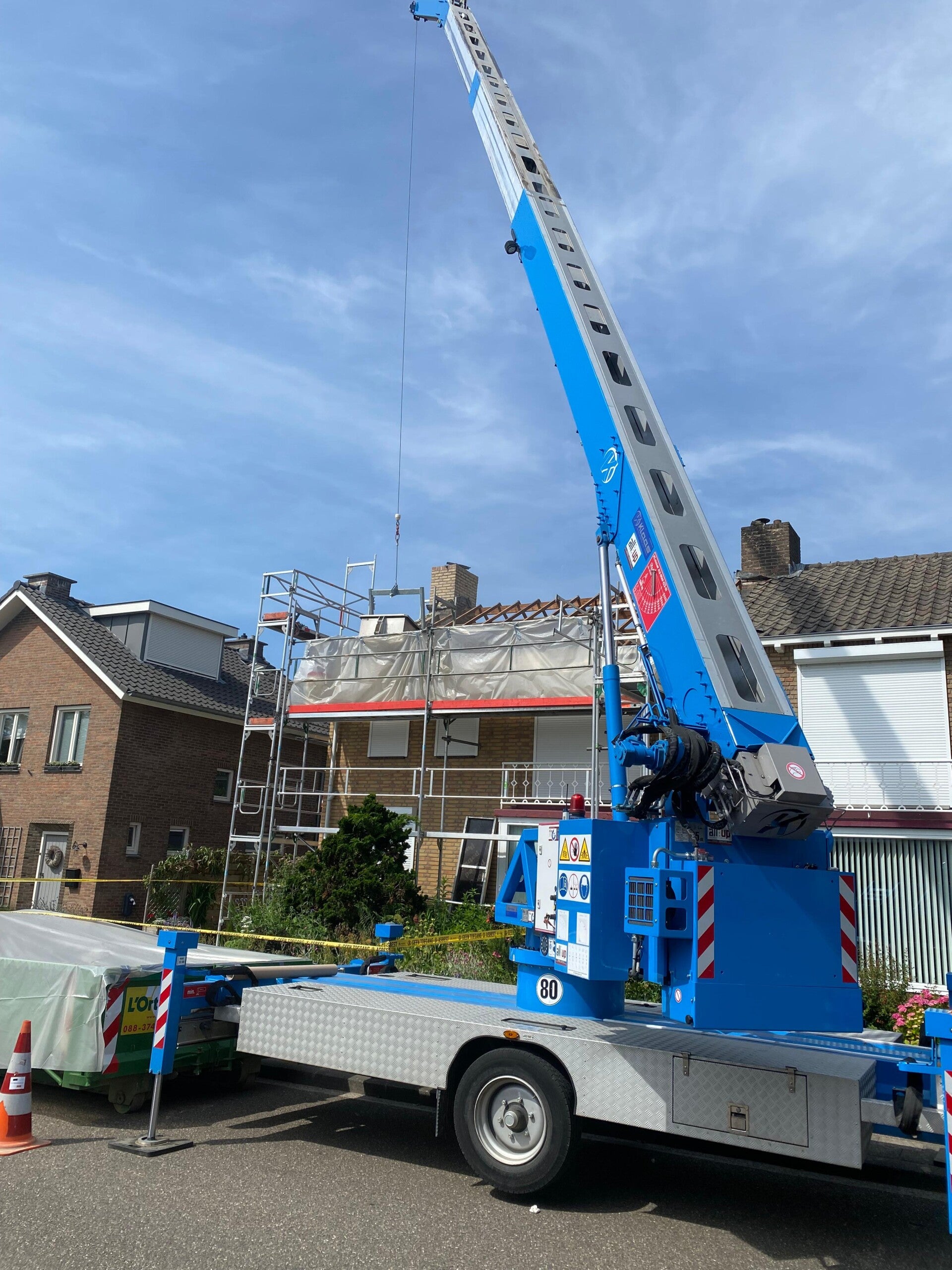 bluewe hijskraan