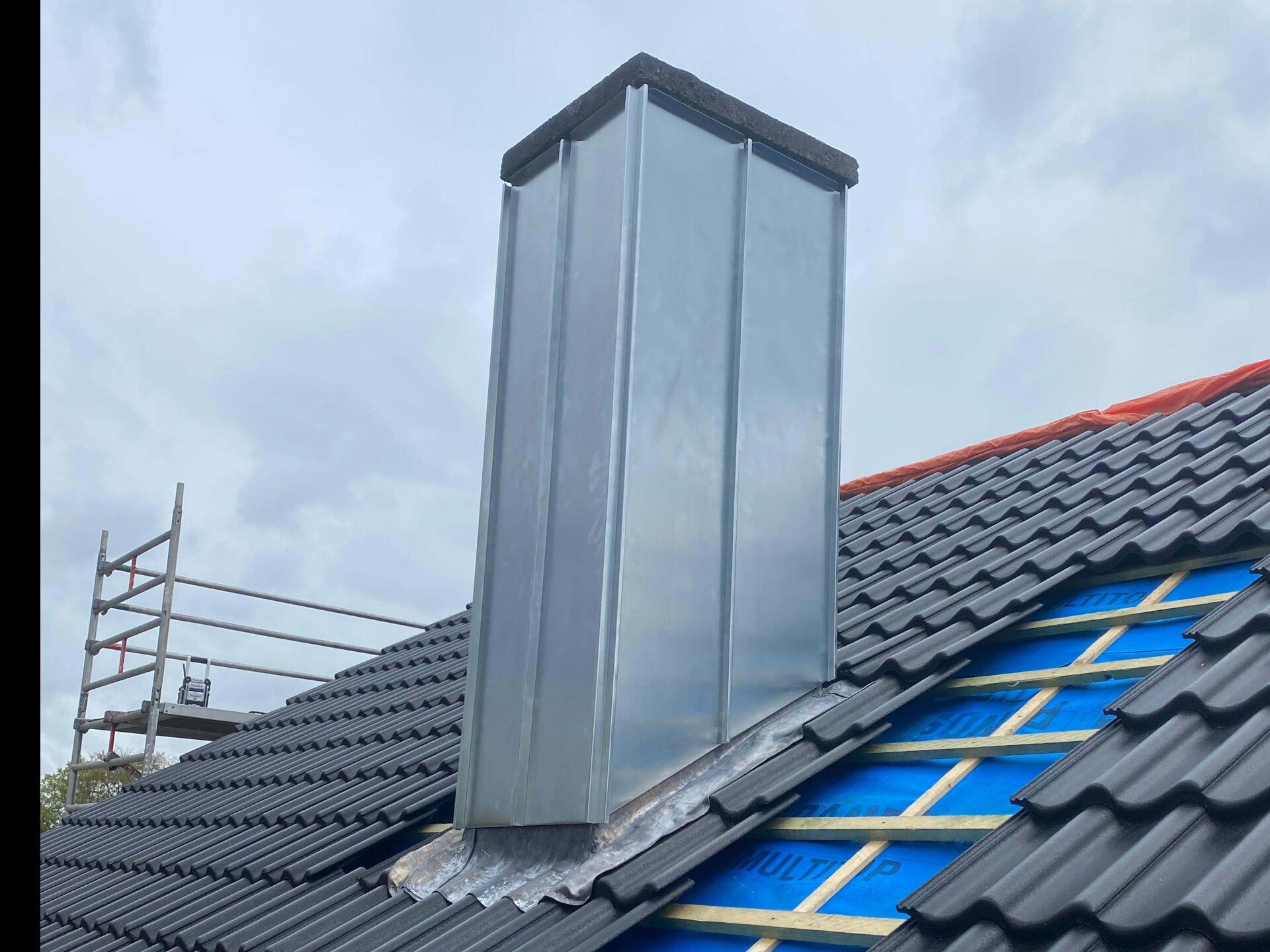 zinkwerk schoorsteen