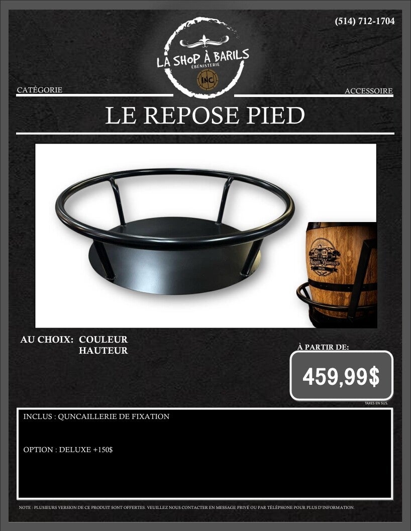 LE REPOSE PIED