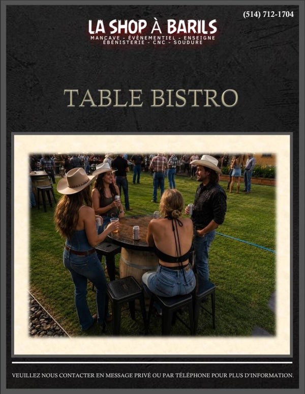 TABLE BISTRO