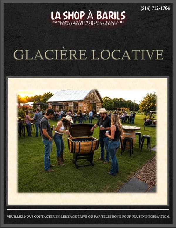 GLACIÈRE LOCATIVE