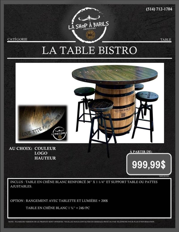 LA TABLE BISTRO