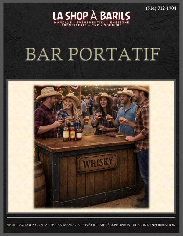 BAR PORTATIF
