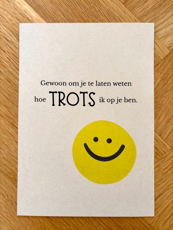 A5 print - Trots