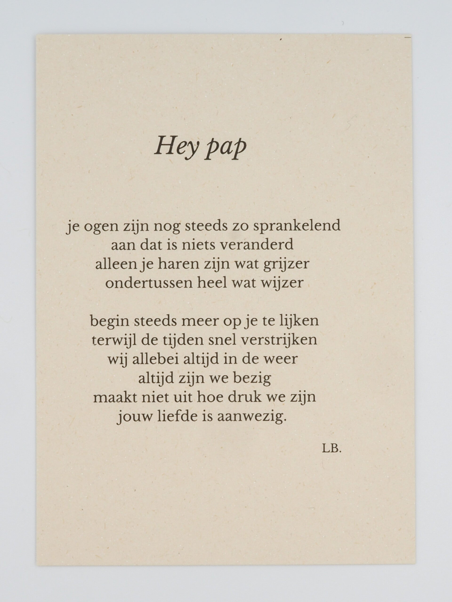 Pap - altijd zijn we bezig