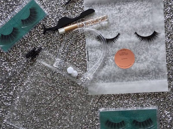 Gorgeous Green Fluffy Lashes