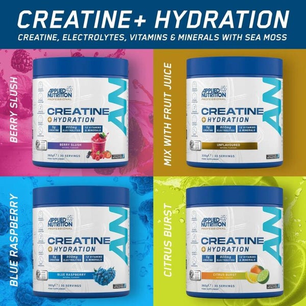 Applied Nutrition Kreatyna plus nawodnienie