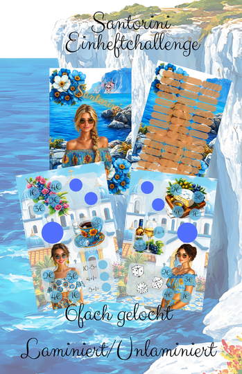 Santorini Einheftchallenge Artikelnummer 0009