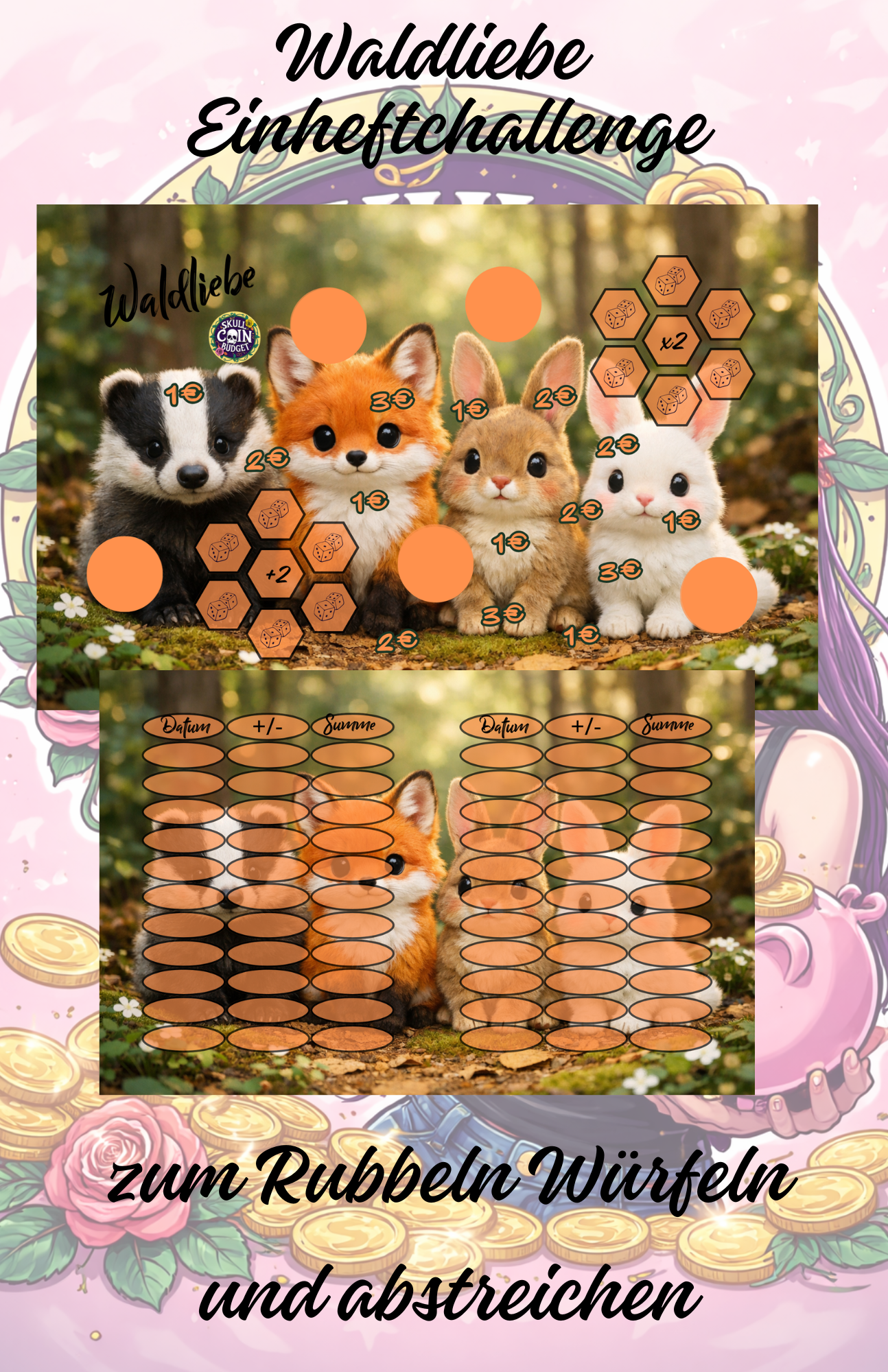 Waldliebe Einheftchallenge Artikelnummer 0262