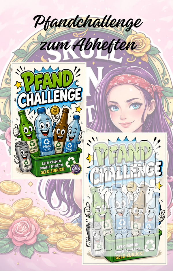 Pfandchallenge zum Abheften Artikelnummer 0273