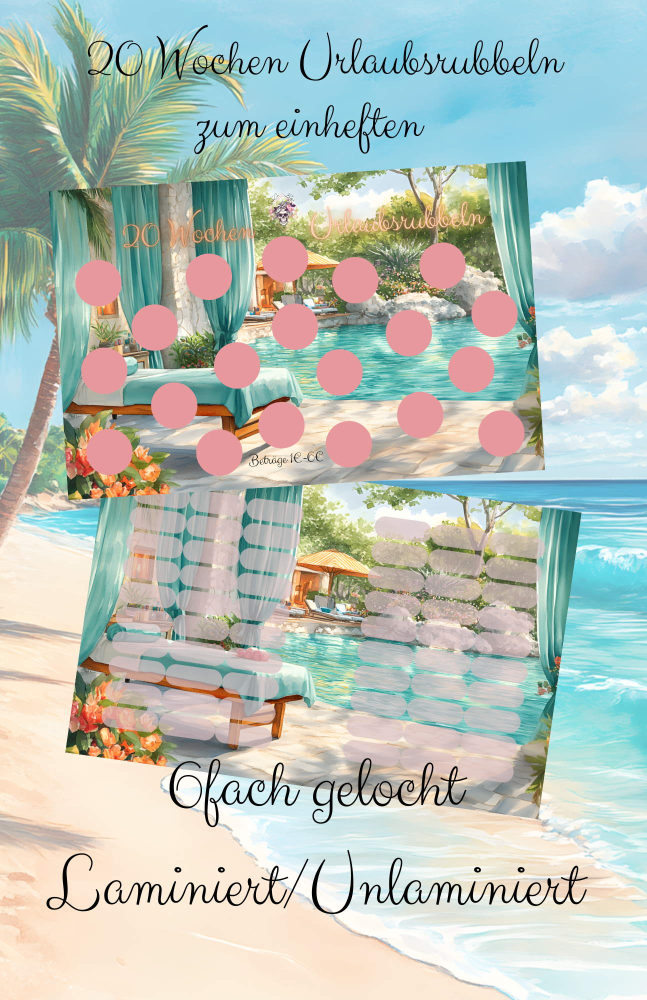20 Wochen Urlaubsrubbeln Artikelnummer 0012