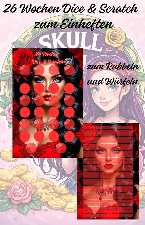 26 Wochen Dice & Scratch Einheftchallenge Artikelnummer 0243