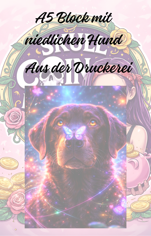 A5 Notizblock Hund ArtNr. 0288