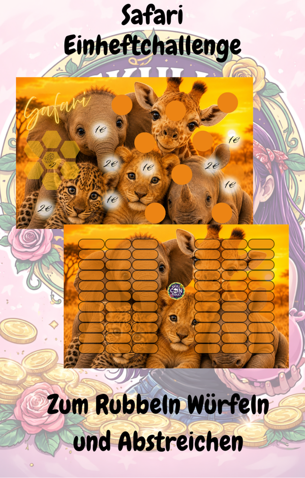 Safari Einheftchallenge ArtNr. 0298