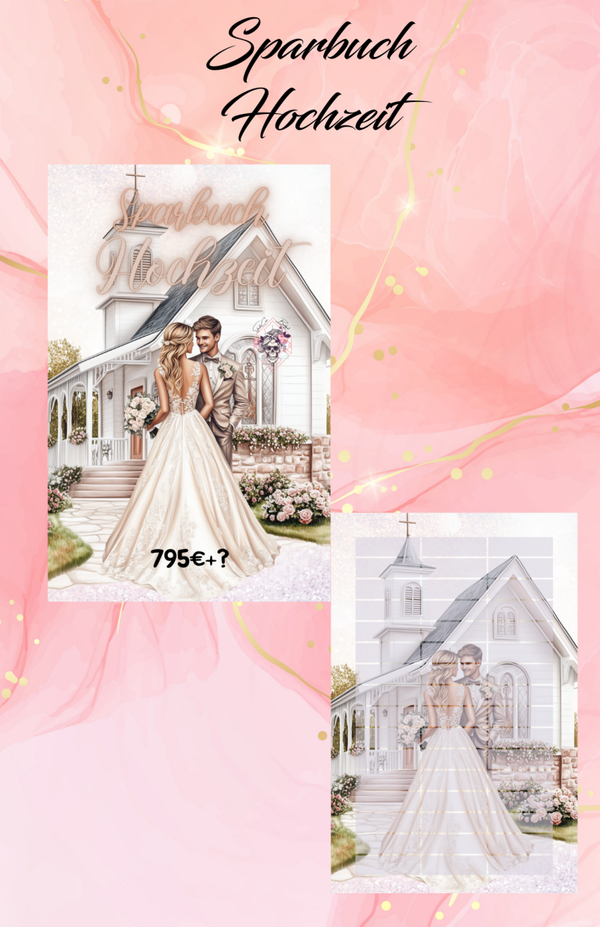 Sparbuch Hochzeit Artikelnummer 0191