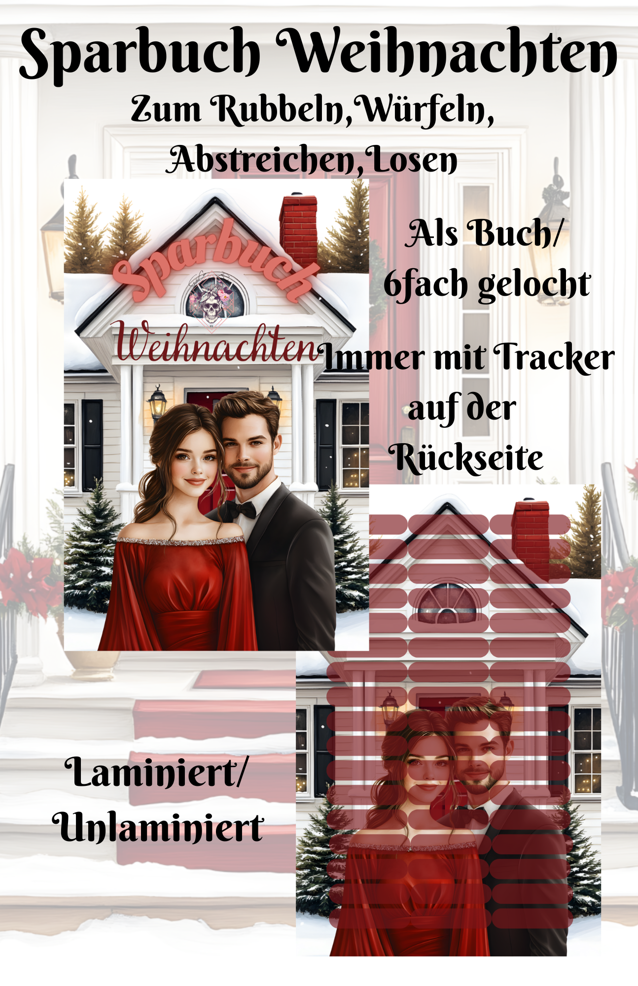 Sparbuch Weihnachten Artikelnummer 0029