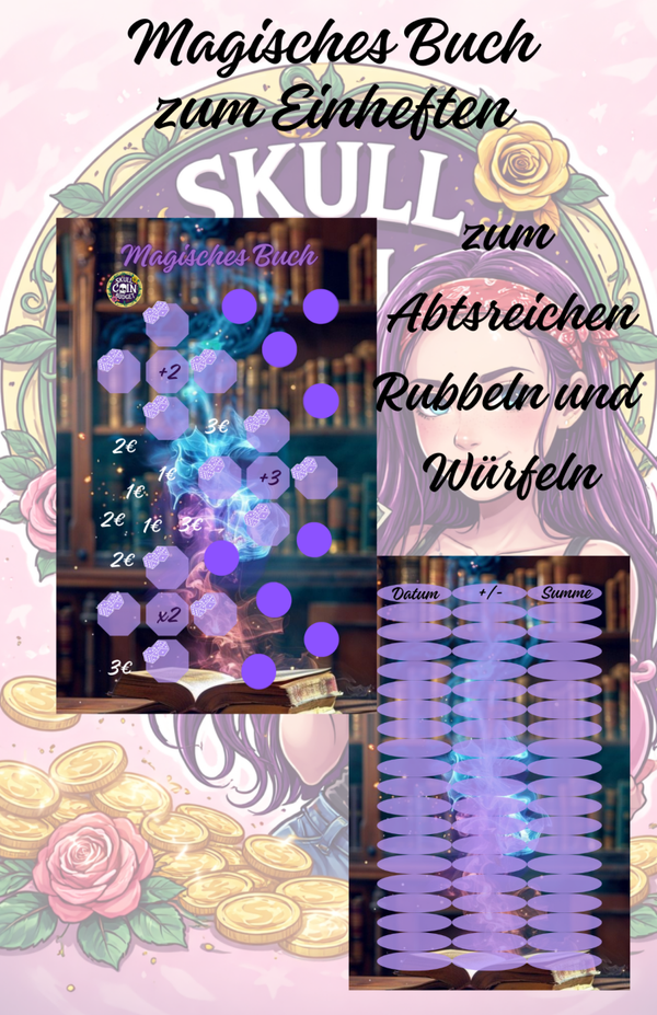 Magisches Buch Einheftchallenge Artikelnummer 0241