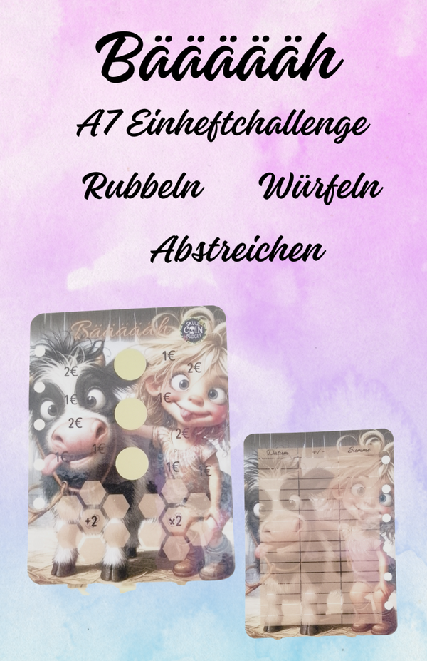 Bäääääh A7 Einheftchallenge Artikelnummer 0223