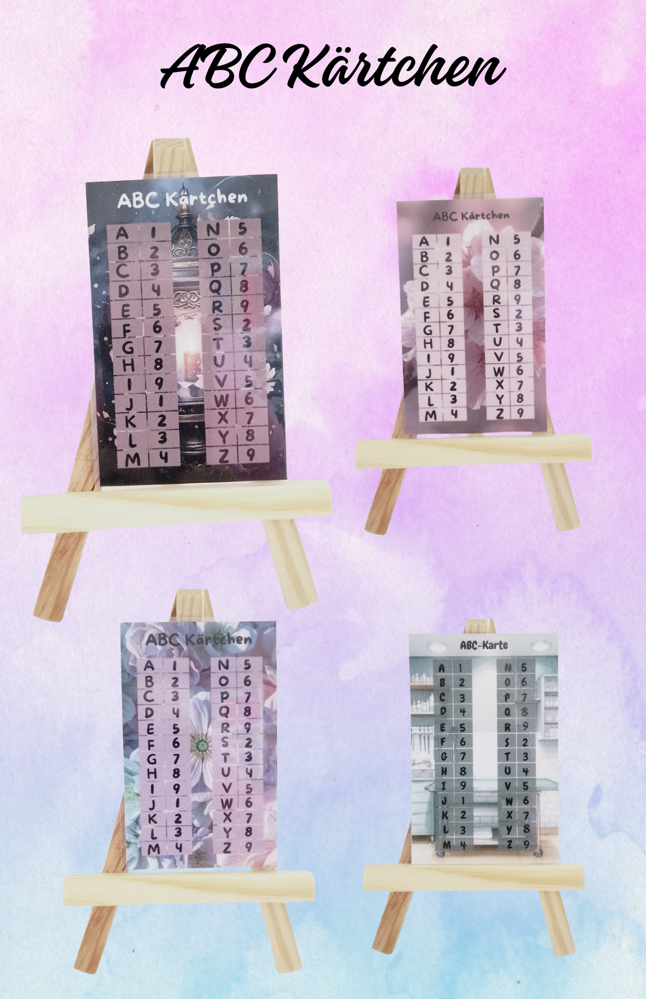 ABC Kärtchen Artikelnummer 0225