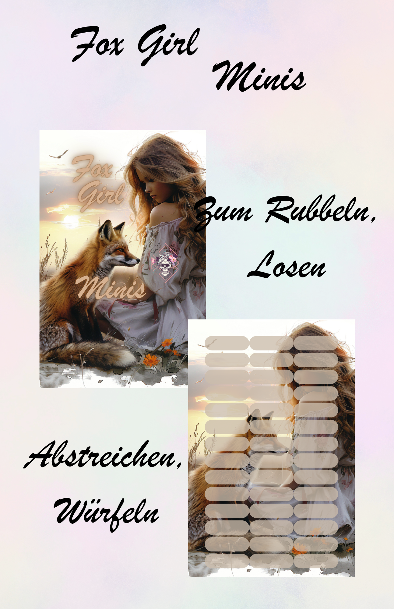 Fox Girl Minis Artikelnummer 0001