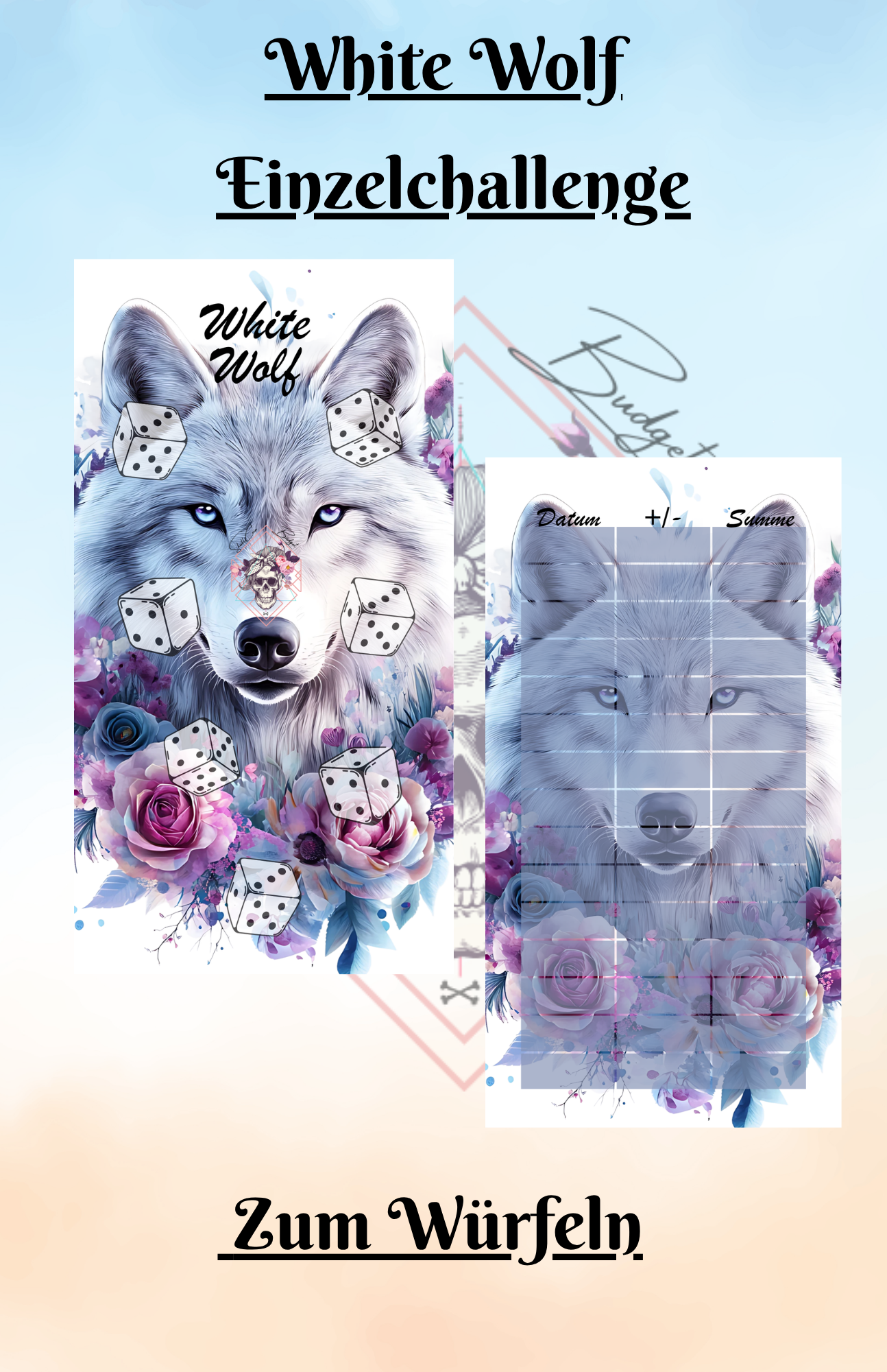 White Wolf Einzelchallenge Artikelnummer 0053