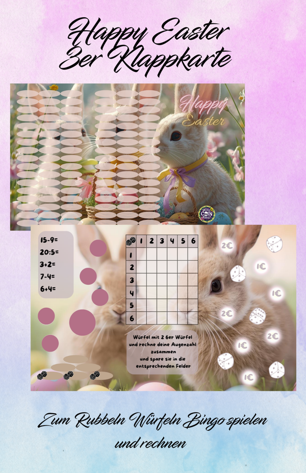 Happy Easter 3er Klappkarte Artikelnummer 0218