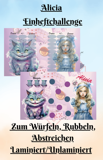 Alicia Einheftchallenge Artikelnummer 0058