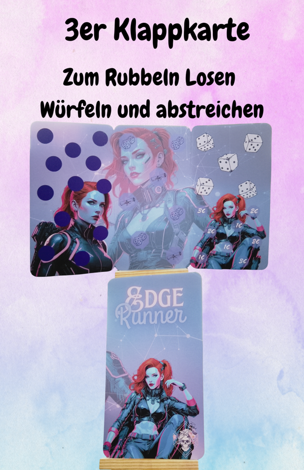 Edge Runner 3er Klappkarte Artikelnummer 0141