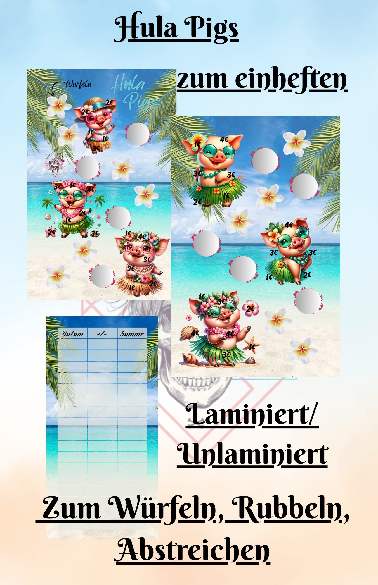 Hula Pigs Artikelnummer 0061