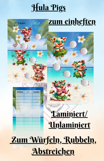 Hula Pigs Artikelnummer 0061