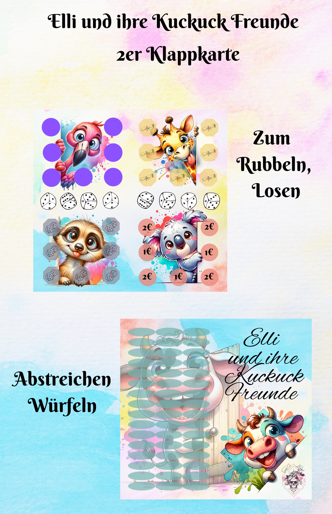 Elli und Ihre Kuckuck Freunde Artikelnummer 0032