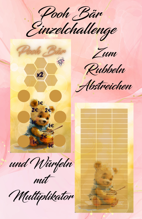 Pooh Bär Einzelchallenge Artikelnummer 0091
