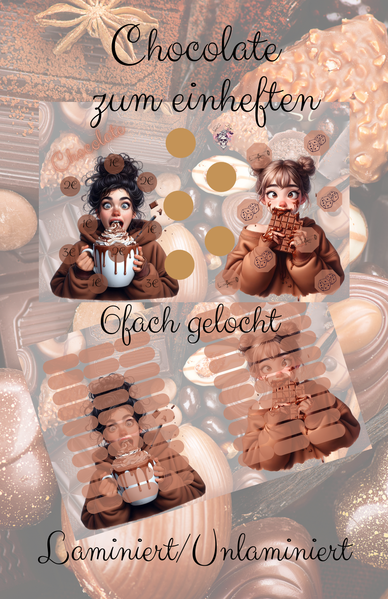 Chocolate Einheftchallenge Artikelnummer 0010