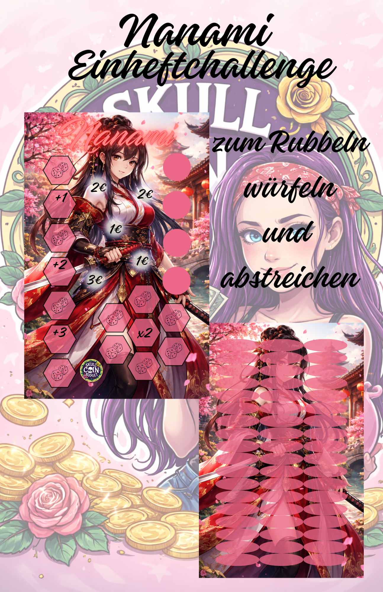 Nanami Einheftchallenge Artikelnummer 0256