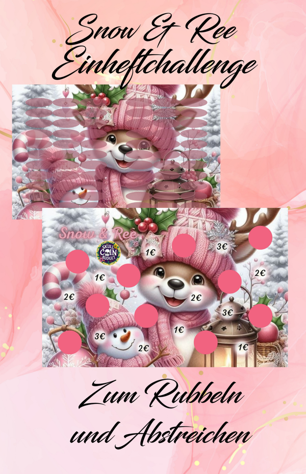 Snow & Ree Einheftchallenge Artikelnummer 0097