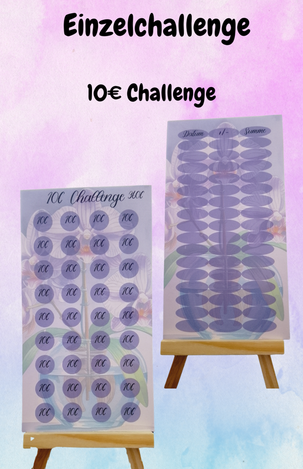Orchidee 10€ Challenge Artikelnummer 0162