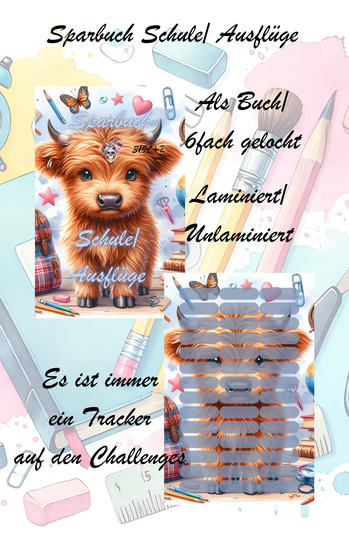 Sparbuch Schule / Ausflüge Artikelnummer 0005