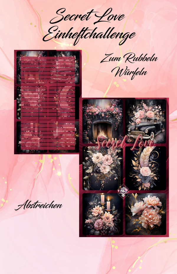 Secret Love Mini Jahreschallenge Artikelnummer 0106