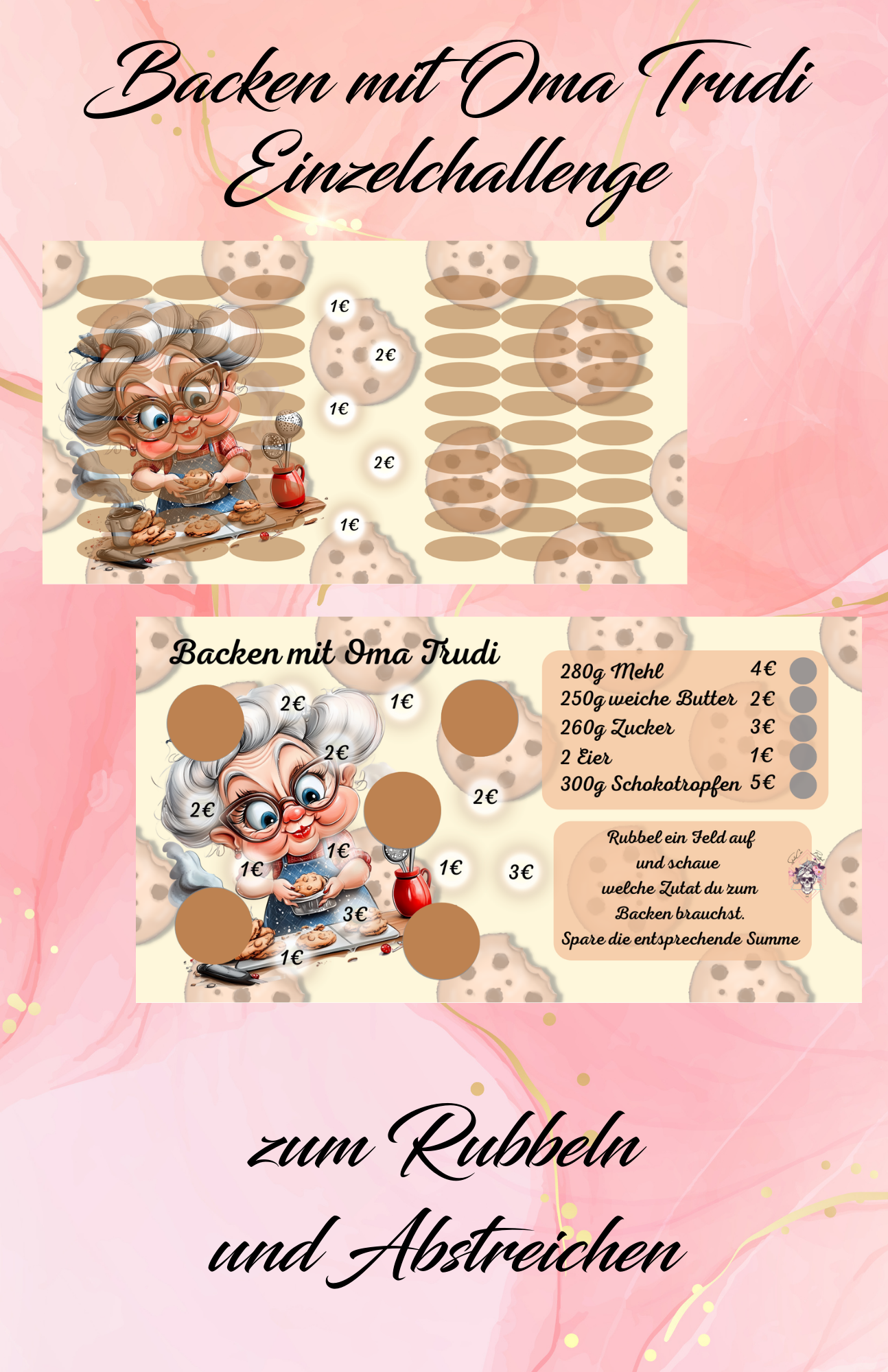 Backen mit Oma Trudi Einzelchallenge Artikelnummer 0108