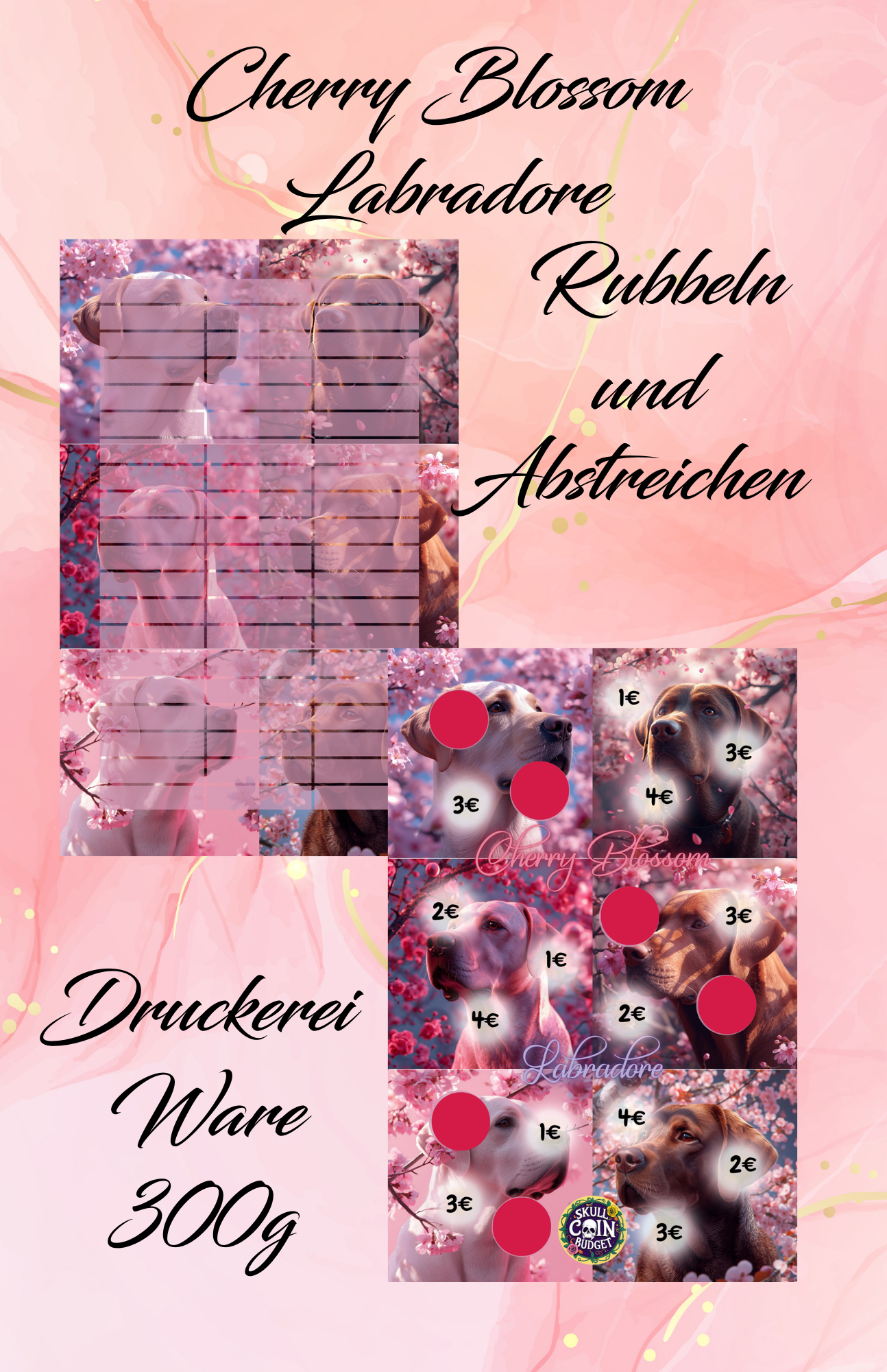 Cherry Blossom Labradore Artikelnummer 0176