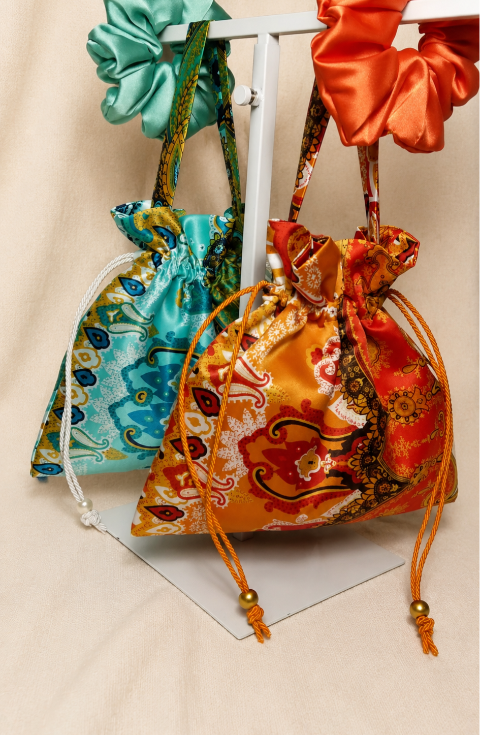 LUXURY BANDANA SET - Limited Edition | Mini Bag & Scrunchie