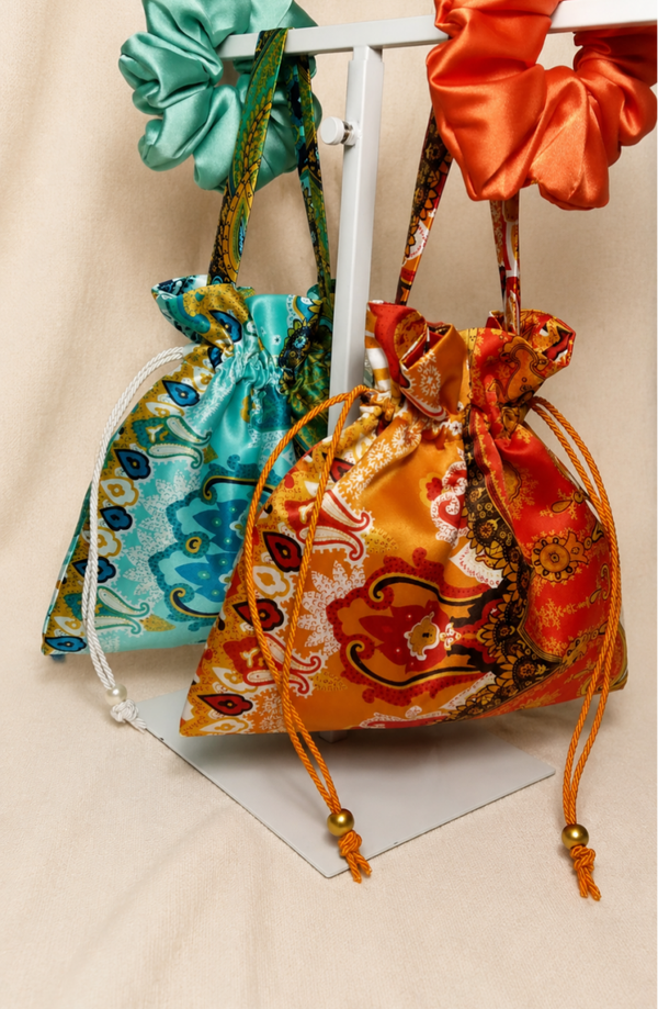 LUXURY BANDANA SET - Limited Edition | Mini Bag & Scrunchie