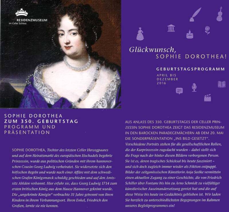 Sophie Dorothea Residenzmuseum Celle Seelke